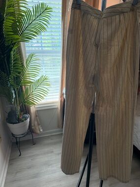 Windsor Cream Pinstripe Trousers